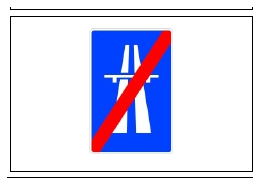 Señal S-2: Fin de autopista