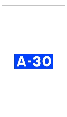 Señal S-410: Autopista y autovía
