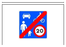 Señal S-48: Fin de zona de coexistencia