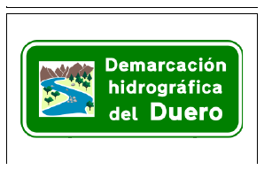 Señal S-551: Situación de límite de demarcación hidrográfica