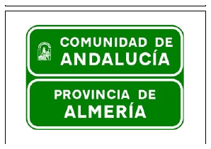 Señal S-560: Situación de límite de comunidad autónoma y provincia
