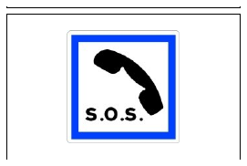 Señal S-960: Teléfono de emergencia