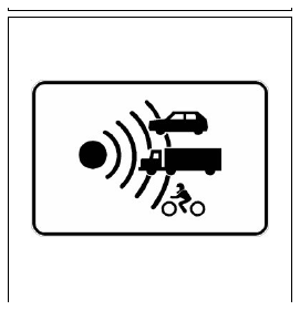 Señal S-991a: Control de velocidad en carretera convencional o carretera multicarril