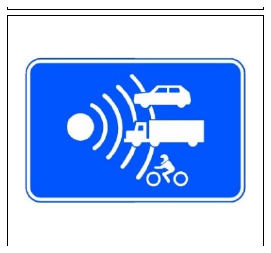 Señal S-991b: Control de velocidad en autopista o autovía
