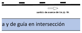 Señal M-3.3b: Separar sentidos de circulación y prohibir el adelantamiento a vehículos situados en el carril contiguo a la línea continua u ordenar del cambio de carril entre carriles del mismo sentido