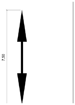 Señal M-5.1h: Indicar un carril reversible