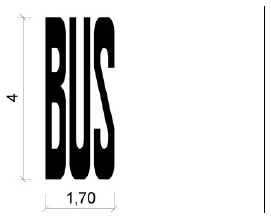 Señal M-6.1: Indicar que un carril o una zona de la vía está reservado temporal o permanentemente, para la circulación, estacionamiento o parada de determinados vehículos como autobuses (BUS) y taxis (TAXI)