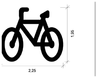 Señal M-6.10c: Indicar zonas reservadas o con prioridad para bicicletas de carga